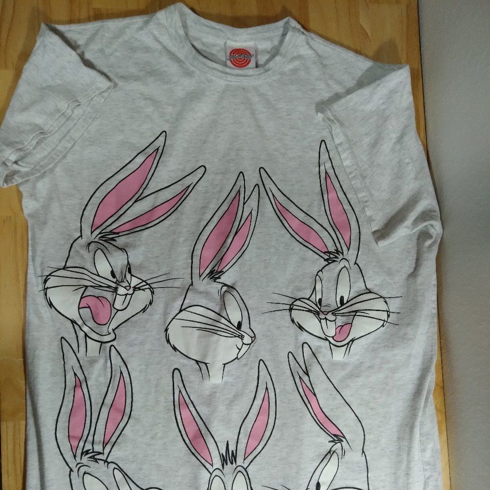 Vintage Looney Tunes Bugs Bunny Faces Expressions T-Shirt
